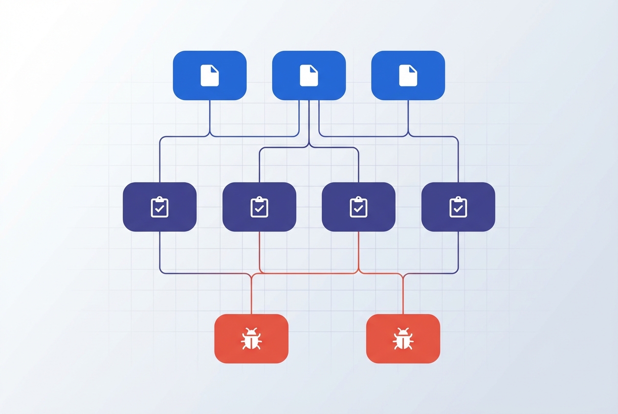 Traceability matrix linking BDD scenarios to Jira requirements