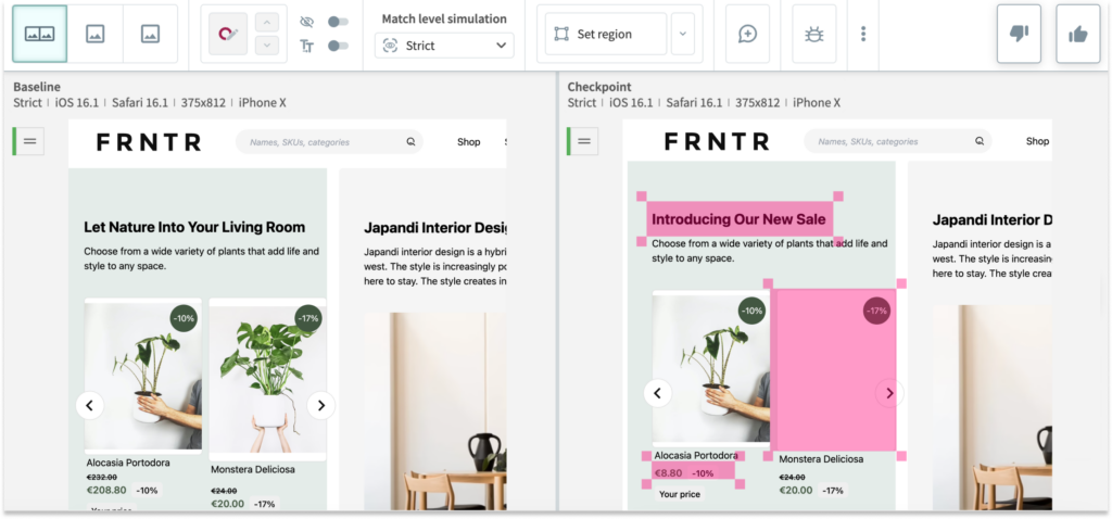 Applitools - AI-powered visual testing and monitoring platform