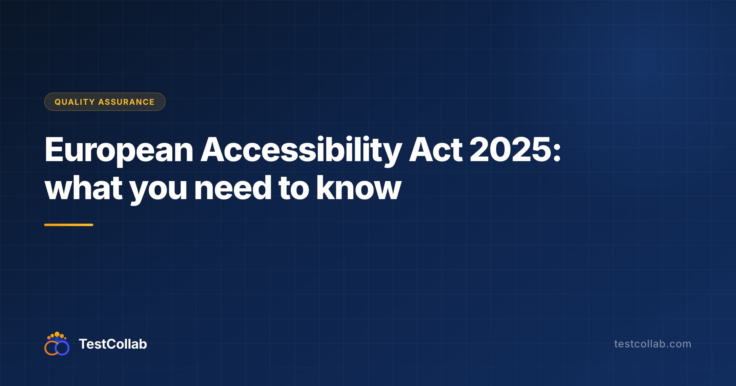 European Accessibility Act 2025: what you need to know