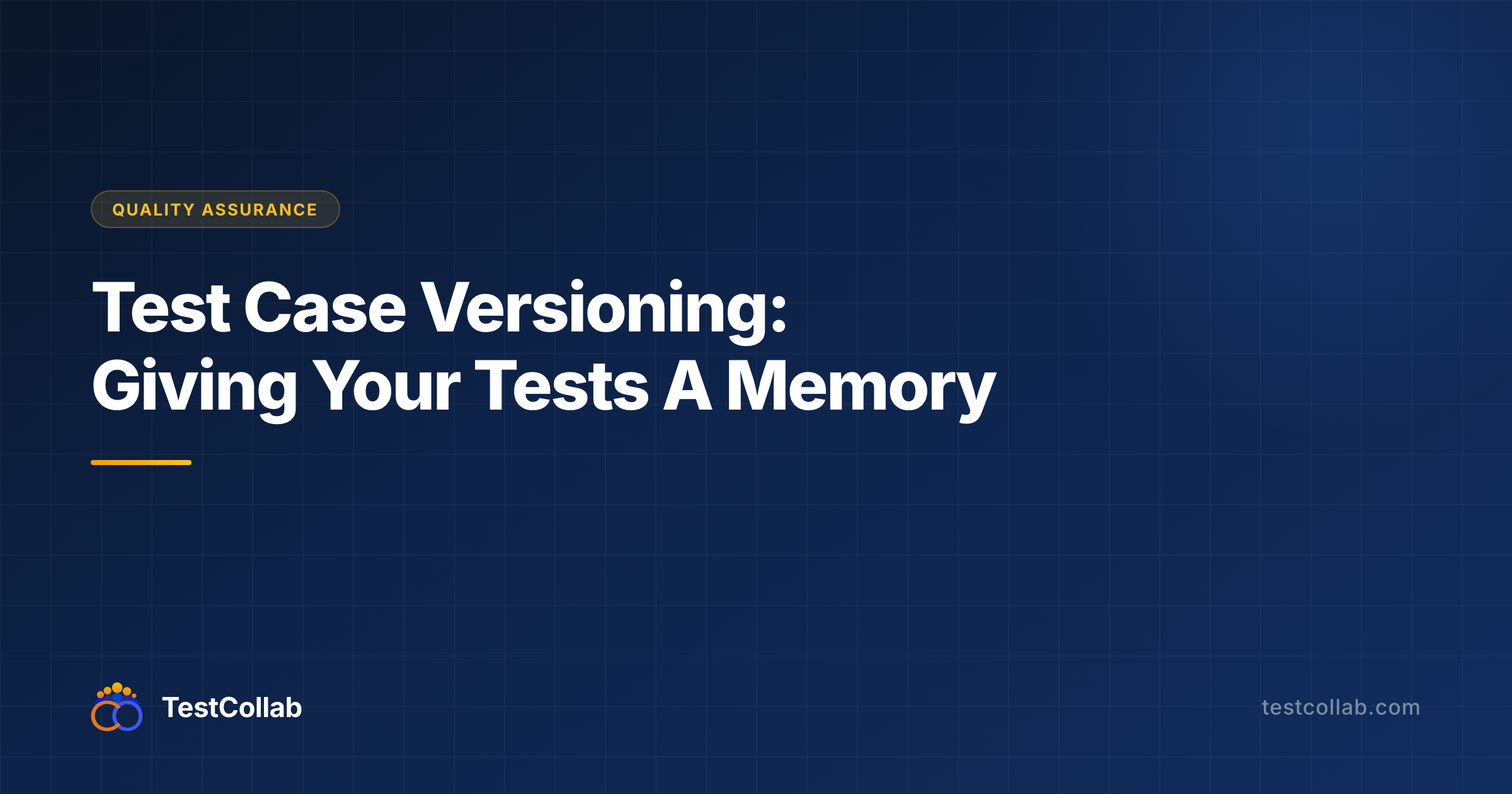 Test Version Update Test Case Versioning: Giving Your Tests A Memory
