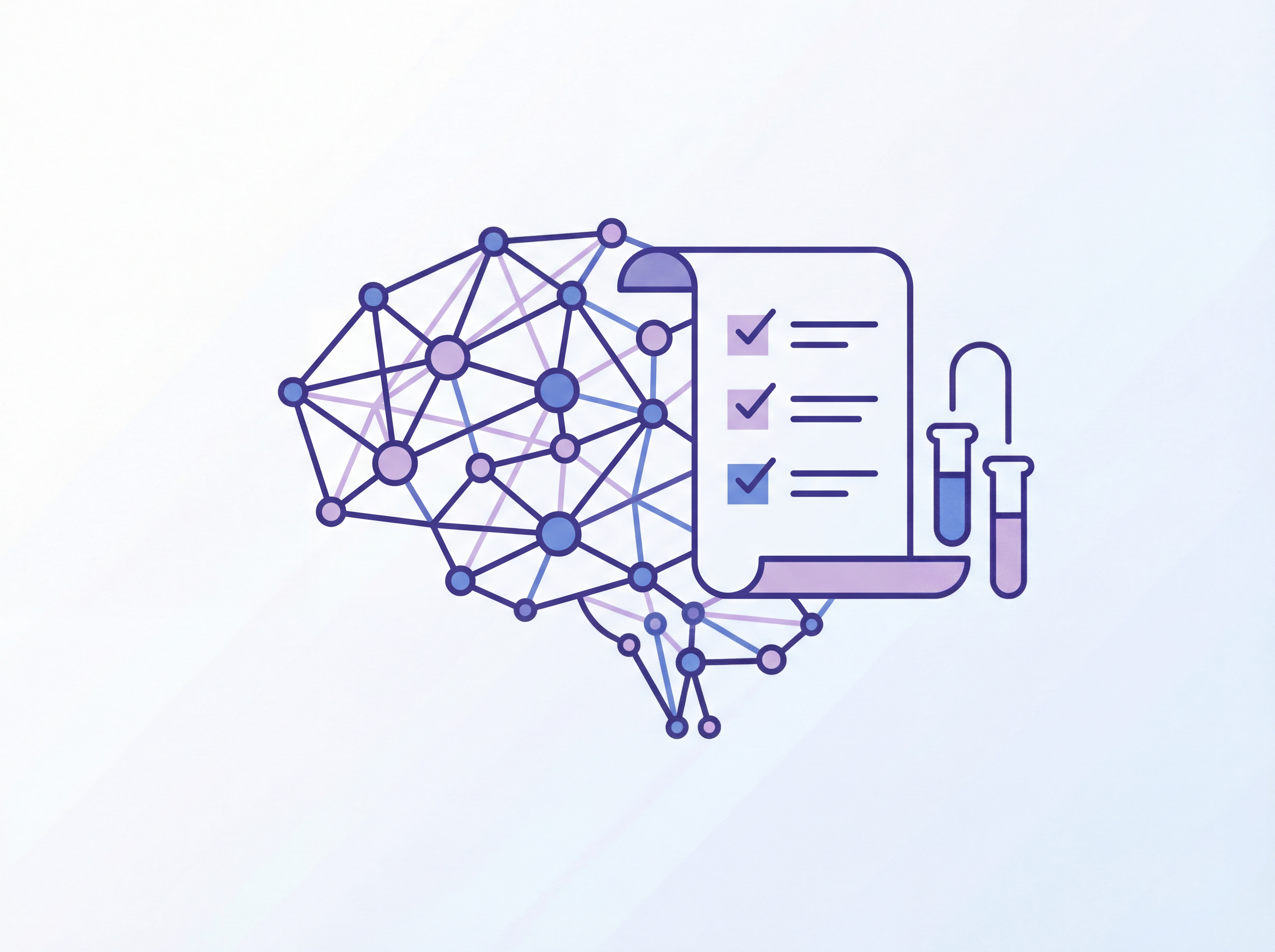 Neural network brain merging with QA checklist