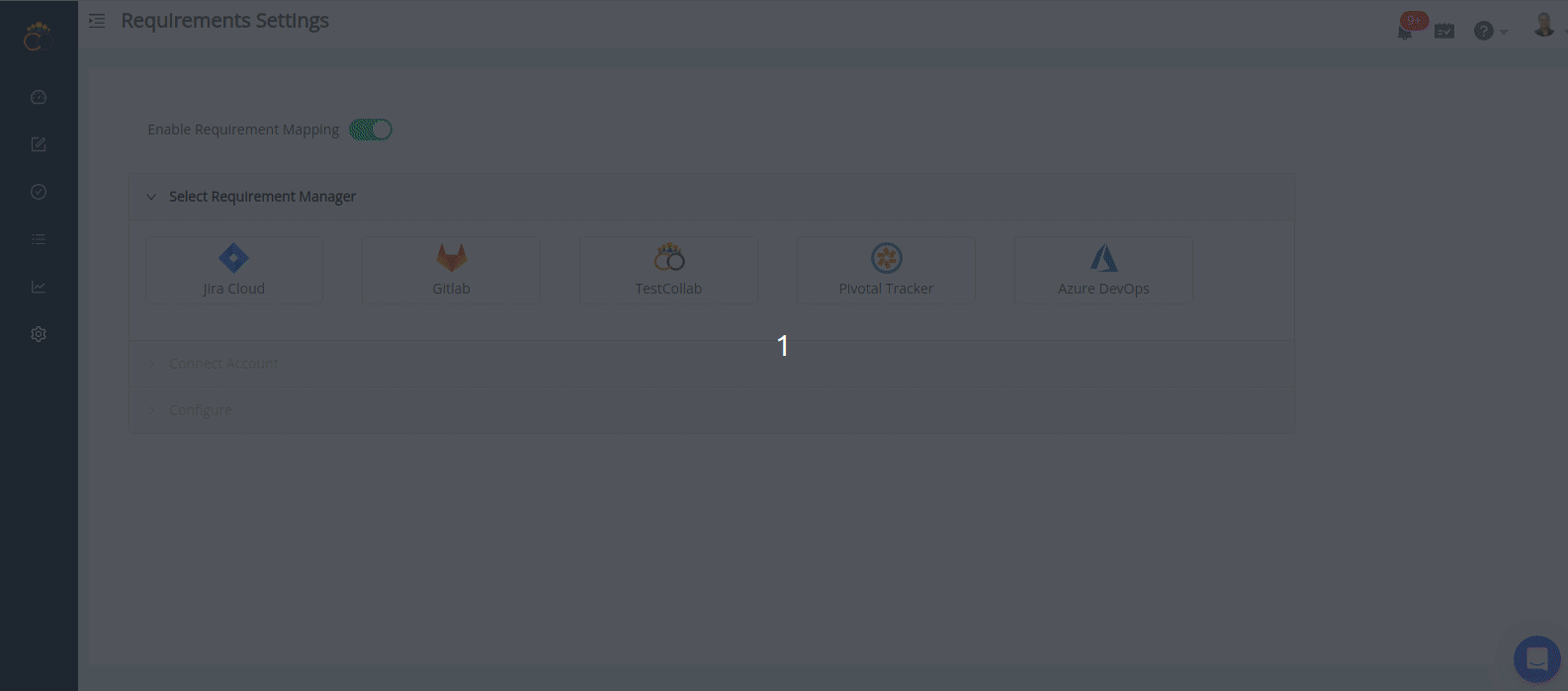 Configure Azure DevOps as requirements manager