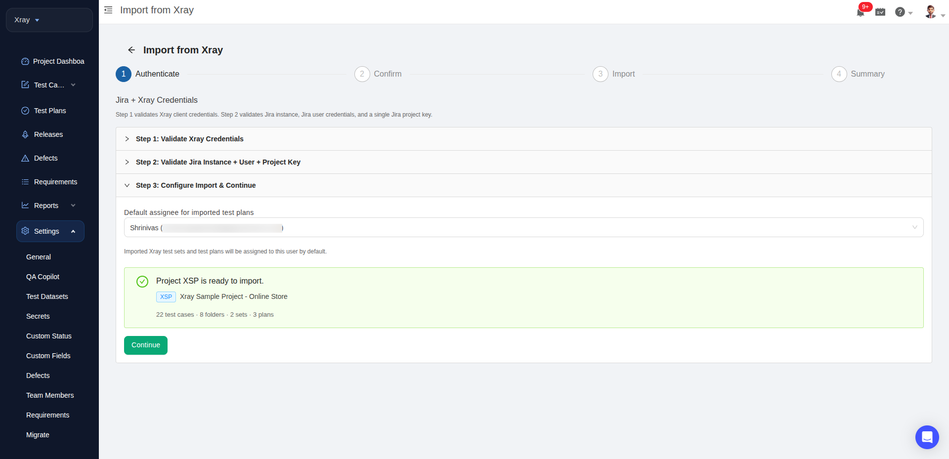 Migrate from Xray to TestCollab