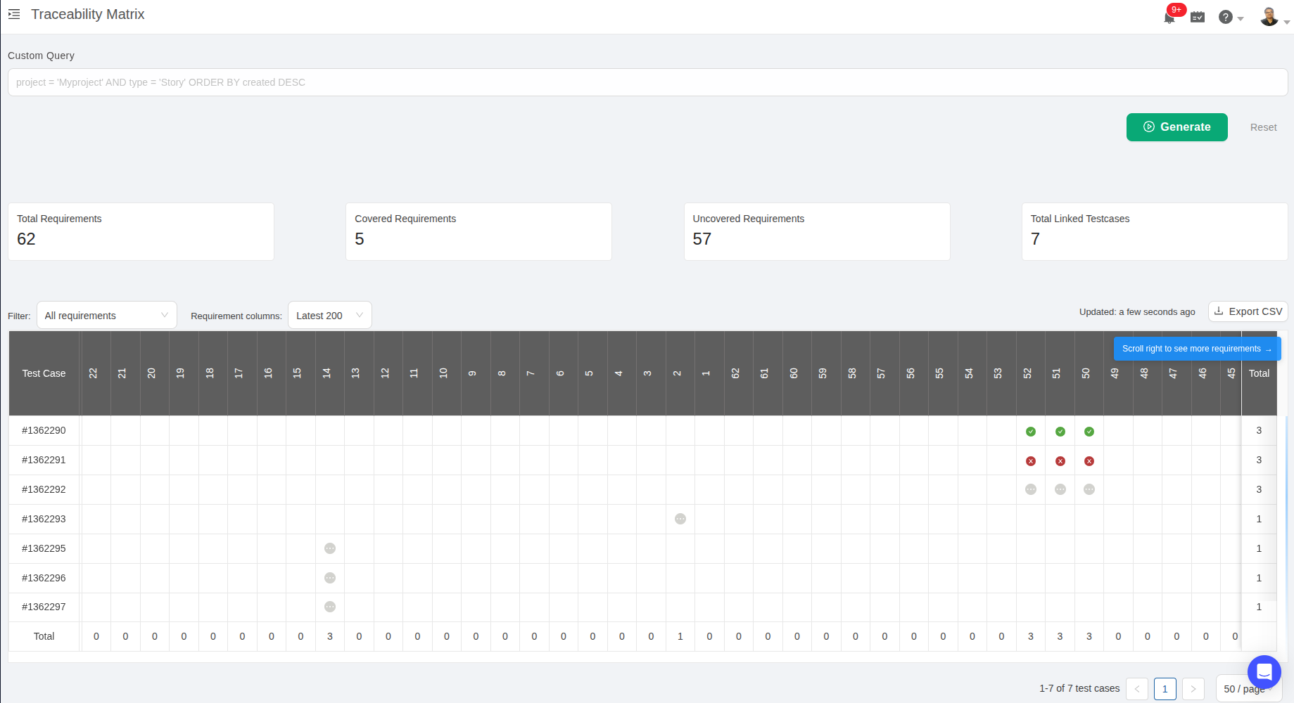 Requirements Traceability Matrix with GitLab in TestCollab