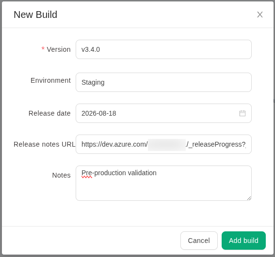 Add build in TestCollab