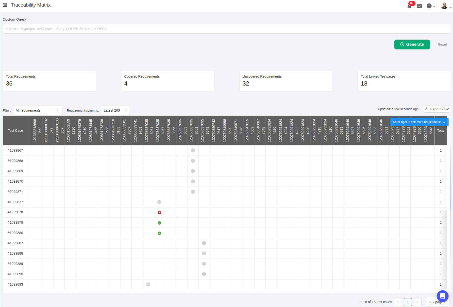 Requirements Traceability Matrix with Asana in TestCollab
