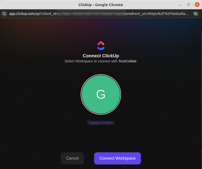 Clickup integration in TestCollab